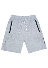 Ανδρική κάργκο βερμούδα GUF - BG122 - cargo regular shorts γκρι