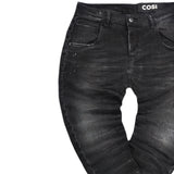 Ανδρικό Jean Παντελόνι Cosi jeans - BLACK-KARMA - SS24 μαύρο