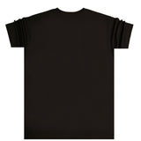 Clvse society - S23-232 - black letters logo tee - black