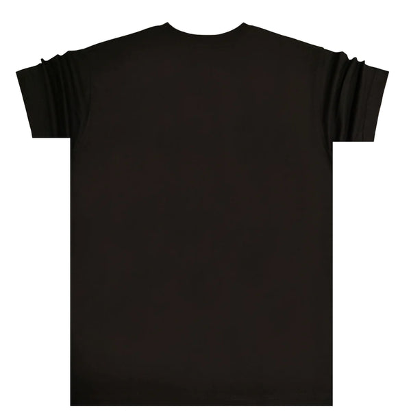 Close society - S23-280 - barcode logo tee - black