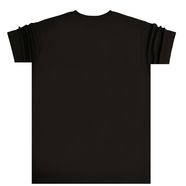 Close society - S23-300 - glossy logo tee - black