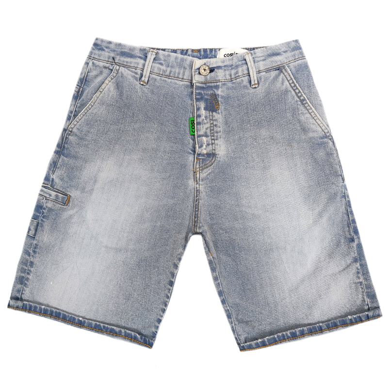 Ανδρική βερμούδα jean Cosi jeans - BORA - classic light shorts μπλε