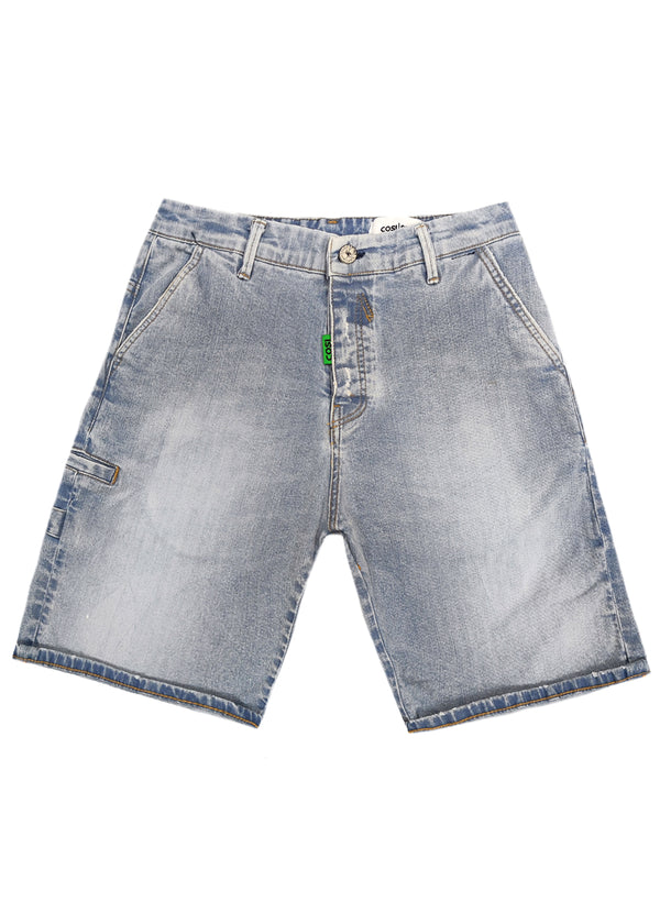 Ανδρική βερμούδα jean Cosi jeans - BORA - classic light shorts μπλε