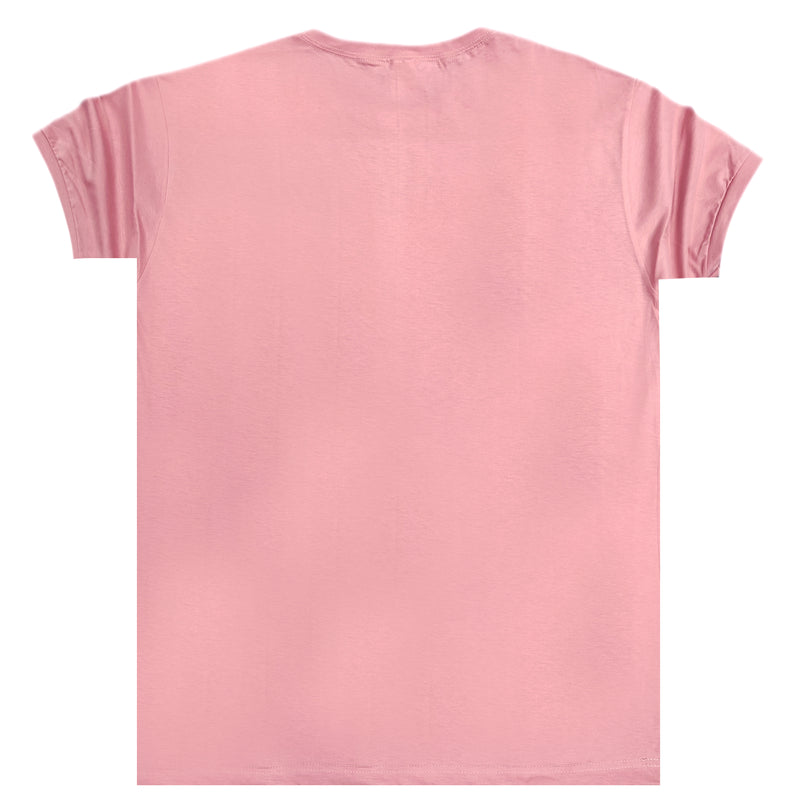 Κοντομάνικη μπλούζα Body Staff - BS-206 - bugs bunny no patience logo ροζ