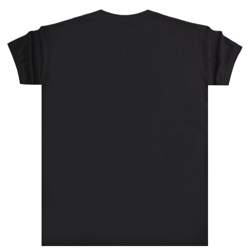 Κοντομάνικη μπλούζα Body Staff - BS-209 - lil bugsy logo μαύρο
