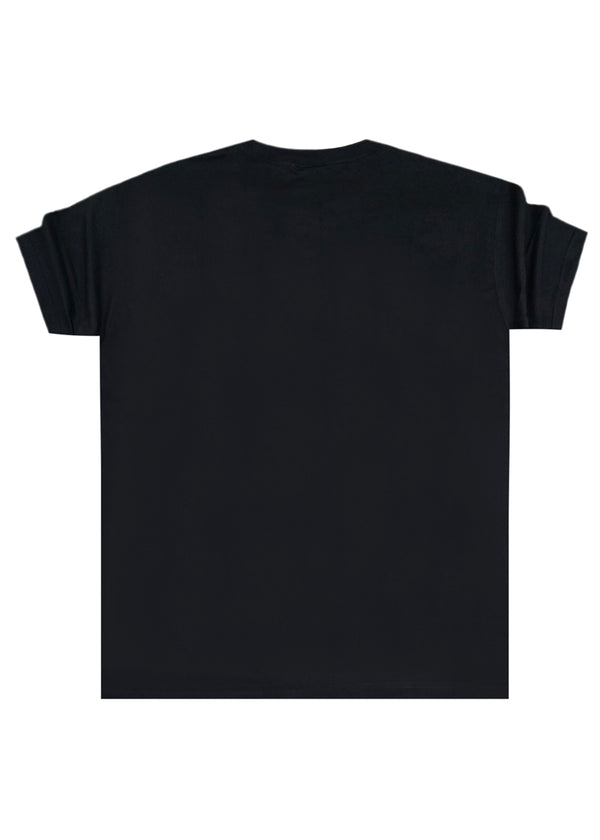 Κοντομάνικη μπλούζα Body Staff - BS-219 - new york logo regular fit t-shirt μαύρο