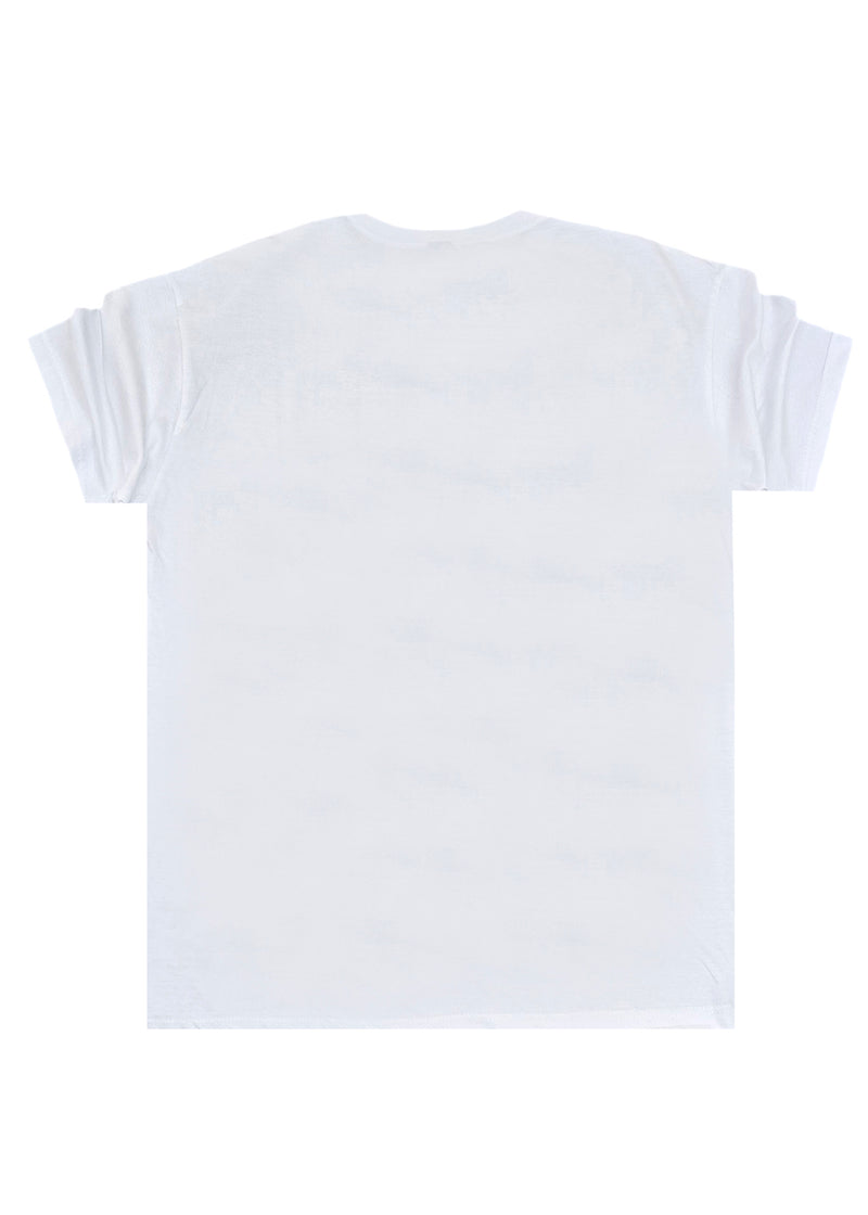 Κοντομάνικη μπλούζα Body Staff - BS-0219 - new york logo regular fit t-shirt λευκό