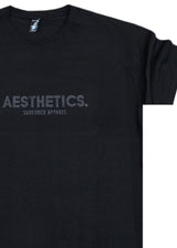 Κοντομάνικη μπλούζα Body Staff - BS-221 - aesthetics logo regular fit t-shirt μαύρο