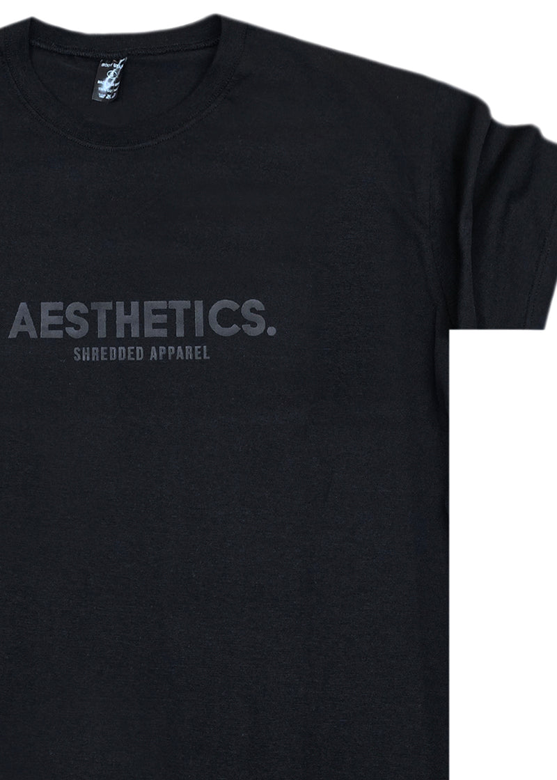 Κοντομάνικη μπλούζα Body Staff - BS-221 - aesthetics logo regular fit t-shirt μαύρο