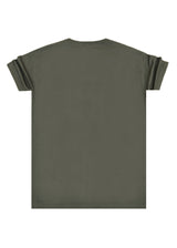Κοντομάνικη μπλούζα Body Staff - BS-221 - aesthetics logo regular fit t-shirt χακί