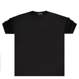 Two brothers - BT-23130 - paradise logo tee - black