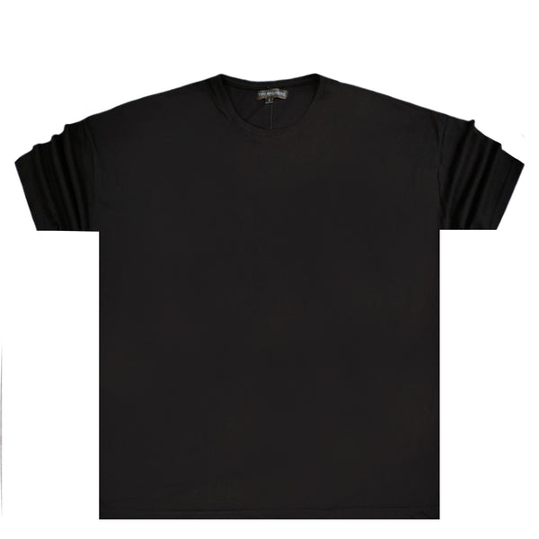 Two brothers - BT-23310 - illusion logo tee - black