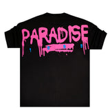 Two brothers - BT-23130 - paradise logo tee - black