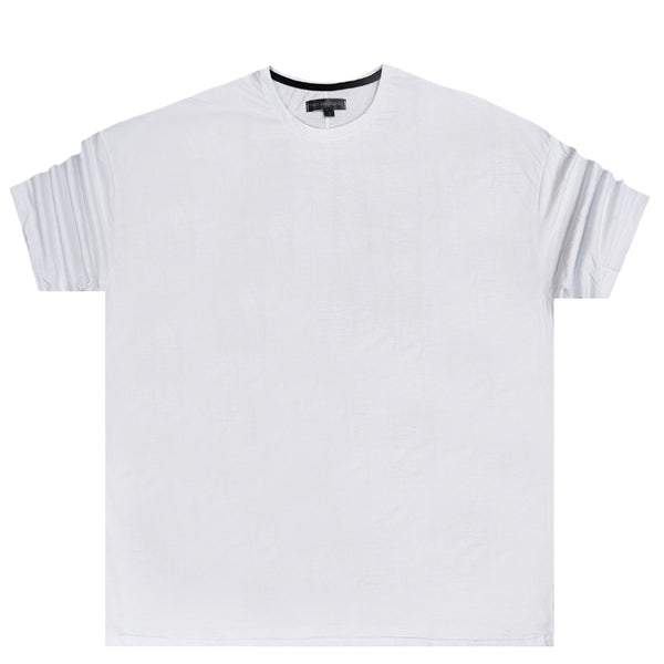 Two brothers - BT-23310 - illusion logo tee - white