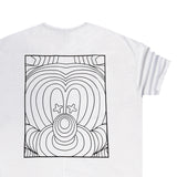 Two brothers - BT-23310 - illusion logo tee - white