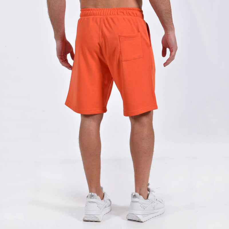Two brothers short plain in orange