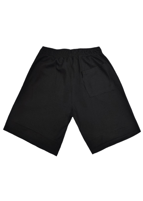 Βερμούδα Two brothers - BT-24740 - spring shorts μαύρο