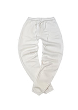 Ανδρική φόρμα με λάστιχο Two Brothers-BT-25590-signature logo regular fit pants white