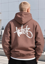 Ανδρικό μακρυμάνικο φούτερ Two Brothers-BF-25940-Dusty Pink regular fit