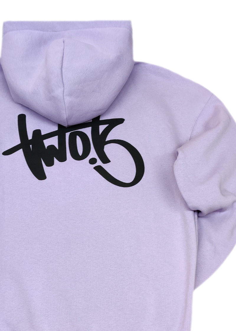 Ανδρικό μακρυμάνικο φούτερ Two Brothers - BT-25940- Lilac regular fit