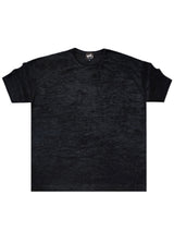 TWO BROTHERS Ανδρική κοντομάνικη μπλούζα μαύρη Terry Cloth BT-26770-black