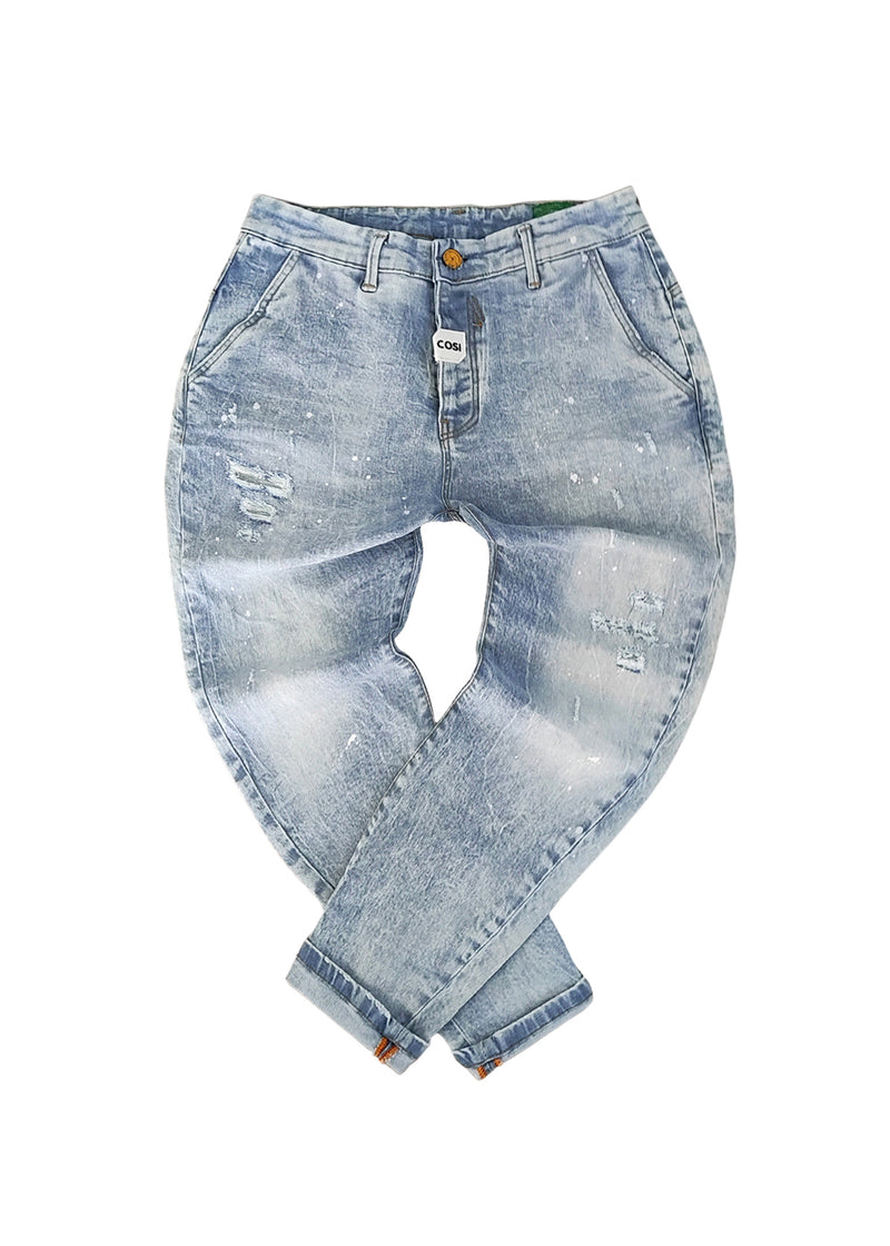 Ανδρικό τζιν παντελόνι cosi jeans - 64-bullhead μπλε