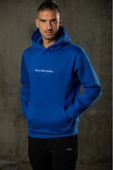 Ανδρικό φούτερ με κουκούλα Henry clothing - 3-657 - hoodie logo μπλε