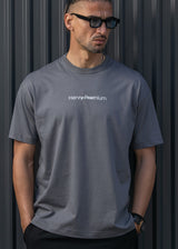 Ανδρική κοντομάνικη μπλούζα Henry Clothing - 3-722 - Henry premium regular fit tee γκρι