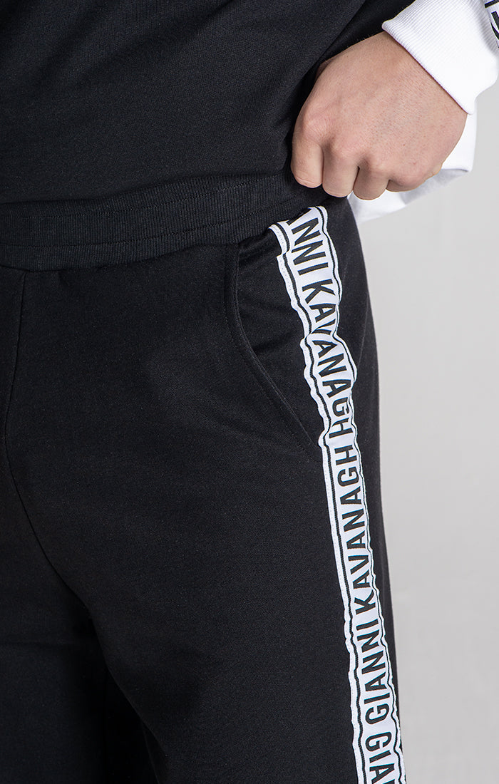 Ανδρική φόρμα Gianni Kavanagh - GKM006177 - partition joggers μαύρο