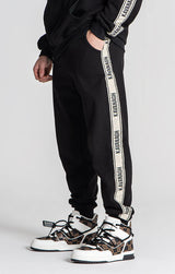 Ανδρική φόρμα Gianni Kavanagh - GKM006189 - racer joggers μαύρο