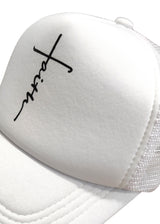 GUF CLOTHING Ανδρικό καπέλο λευκό Simple Baseball CAP007-white