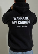 CLOSE SOCIETY - Ανδρικό φούτερ με κουκούλα Cardio -Μαύρο CLHD27-110