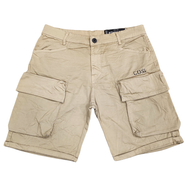 Cosi jeans - CARGO-OR - cargo shorts - beige