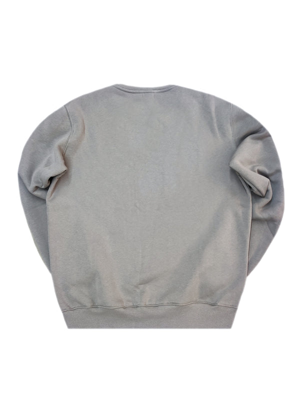 Ανδρικό μακρυμάνικο φούτερ Clever - CF-25250 - Grey regular fit
