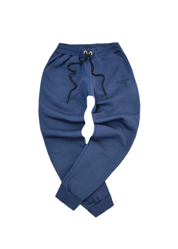 Ανδρική φόρμα Clever - CF-25340 - Blue simple jogger pants