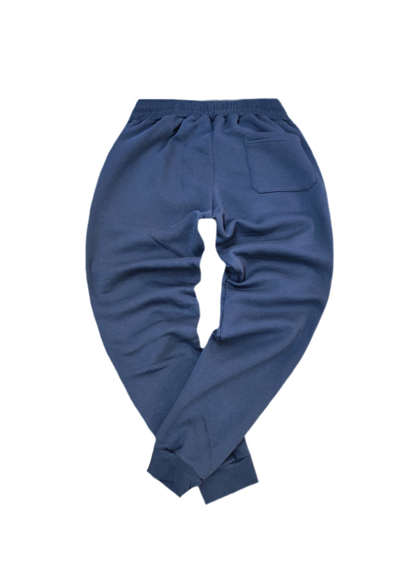 Ανδρική φόρμα Clever - CF-25340 - Blue simple jogger pants