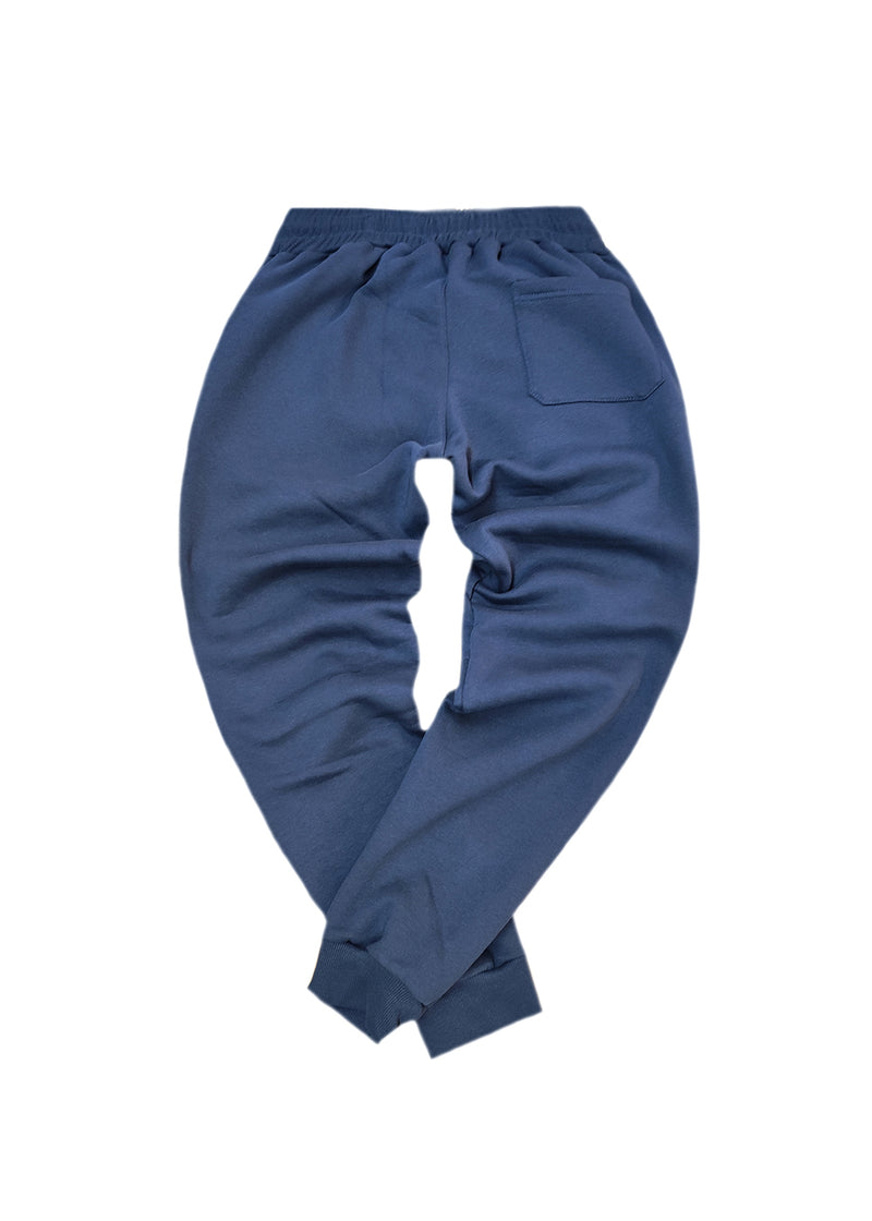 Ανδρική φόρμα Clever - CF-25340 - Blue simple jogger pants