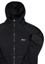 CLOSE SOCIETY - Ανδρική Ζακέτα Premium Jacket calligraphy white logo - Μαύρη CJ-100
