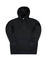 CLEVER CLOTHING - Ανδρικό μακρυμάνικο φούτερ με κουκούλα Emboidary - Μαύρο CF-26610