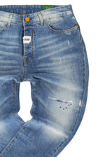 Ανδρικό τζιν παντελόνι cosi jeans - 64-clovis μπλε