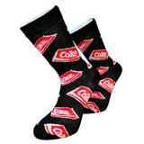 Μακριές Κάλτσες V-tex socks coke cans μαύρο