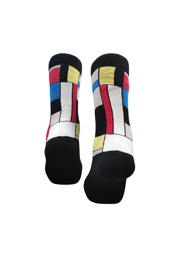 Κάλτσες V-tex socks - COLOUR-BLOCK μαύρο