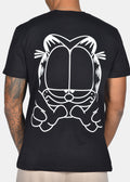CLEVER CLOTHING Ανδρική κοντομάνικη μπλούζα μαύρη Gatos CT-26210-black