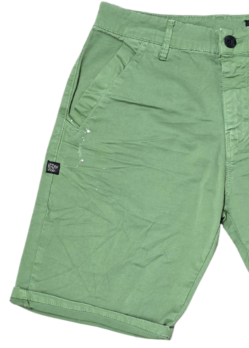 Ανδρική υφασμάτινη βερμούδα Cosi jeans - 63 - CUORI  - fabric shorts regular fit πράσινο
