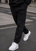 GUF CLOTHING Ανδρική φόρμα Alcantara Elasicated- Μαύρη DB-7542