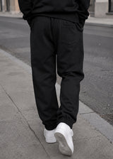 GUF CLOTHING Ανδρική φόρμα Alcantara Elasicated- Μαύρη DB-7542