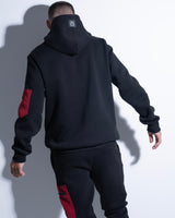 Vinyl art clothing - 63011-01 - essential pocketed hoodie - black