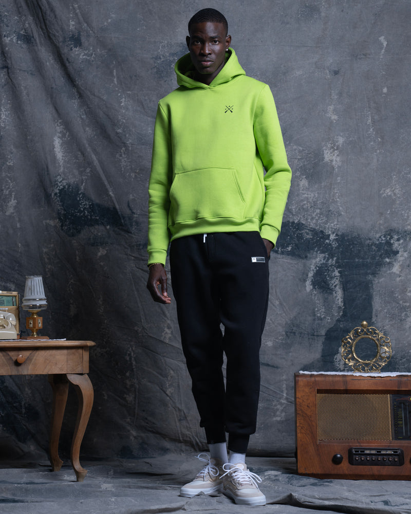 Vinyl art clothing - 54230-20 - globe popover hoodie - green