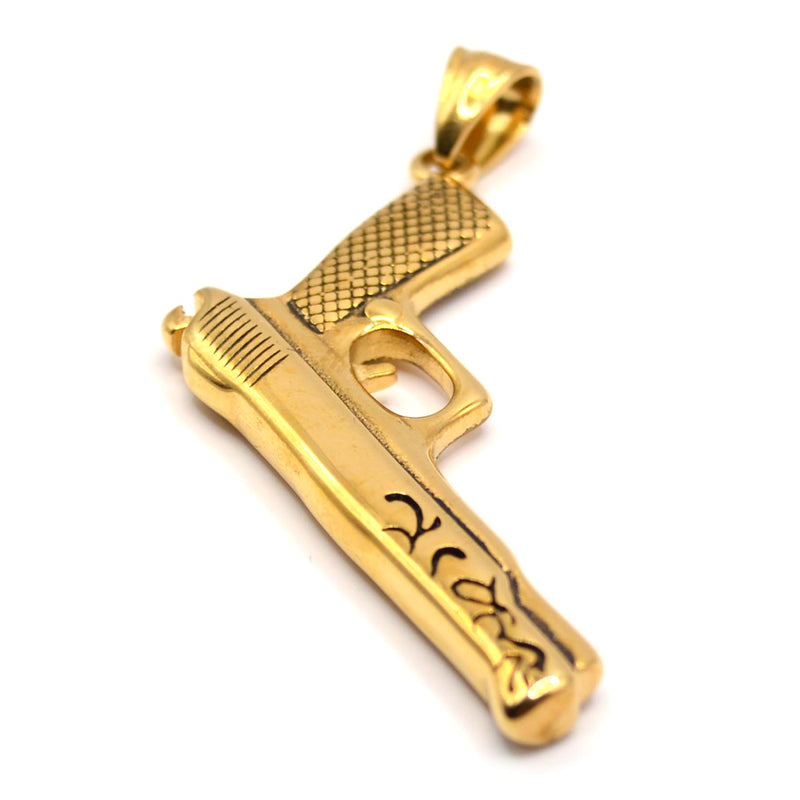 Gang - GNG306 - high quality stainless steel pendant - gold