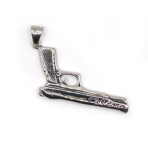 Gang - GNG305 - high quality stainless steel pendant - silver